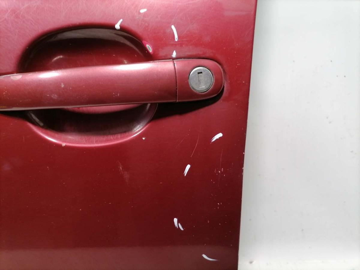 VW Passat 3B original T&uuml;r vorn links LB3Y Coloradorot Rohbau Bj.1997